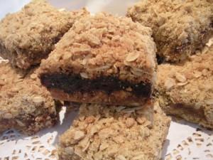 delicious date bars from Gill & Kate bakers
