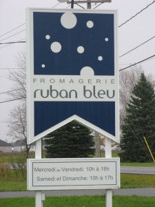 Fromagerie le Ruban Bleu sign